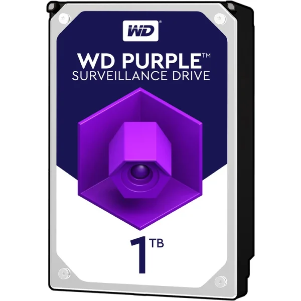 هارددیسک اینترنال وسترن دیجیتال مدل Purple WD40PURZ ظرفیت 1 ترابایت